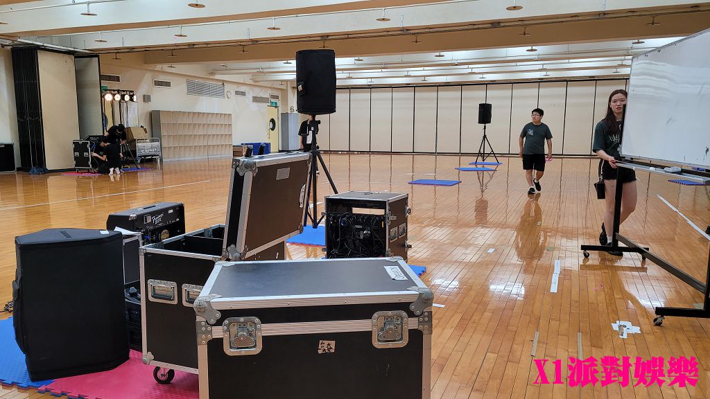 學生活動器材租借現場來回收送安裝